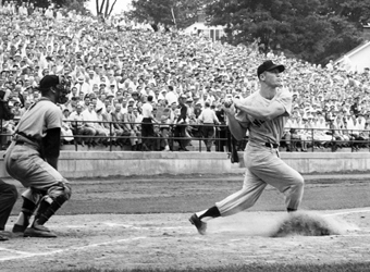 Young Mickey Mantle