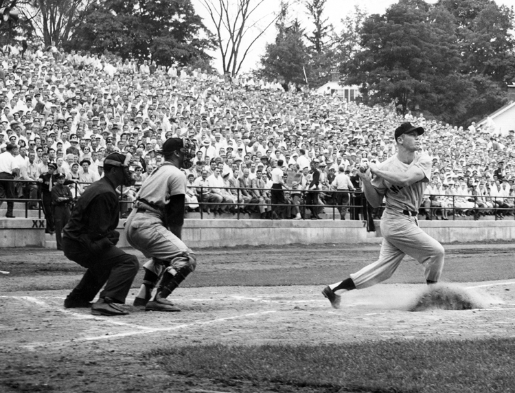 Young Mickey Mantle