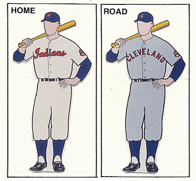 Cleveland Indians 1981 uniform artwork, This is a highly de…