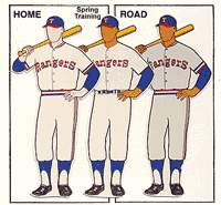 1974 texas rangers jersey