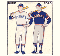 Cleveland Indians 1920 uniform artwork, This is a highly de…