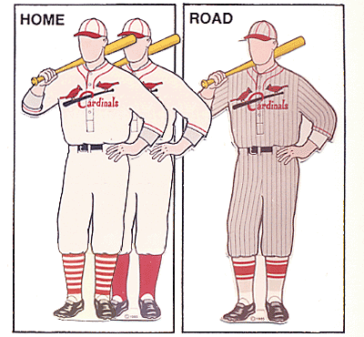 old baseball uniforms