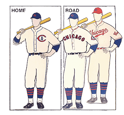 chicago cubs uniforms
