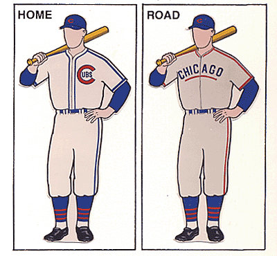 X 上的Chicago Cubs：「.@GrimmReaper51 models today's 1969 throwback #Cubs  uniform.  / X