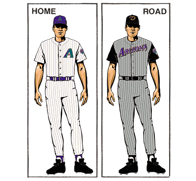 2001 diamondbacks uniforms