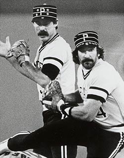 VINTAGE 70's PITTSBURGH PIRATES BASEBALL CAP MLB HAT PILLBOX