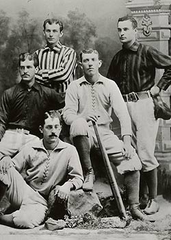 first baseball uniforms