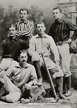 early baseball uniforms