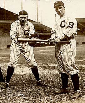 100 years ago, the Indians were the first to put numbers on their jerseys