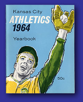 1955 Kansas City Athletics Official Yearbook MG11-02